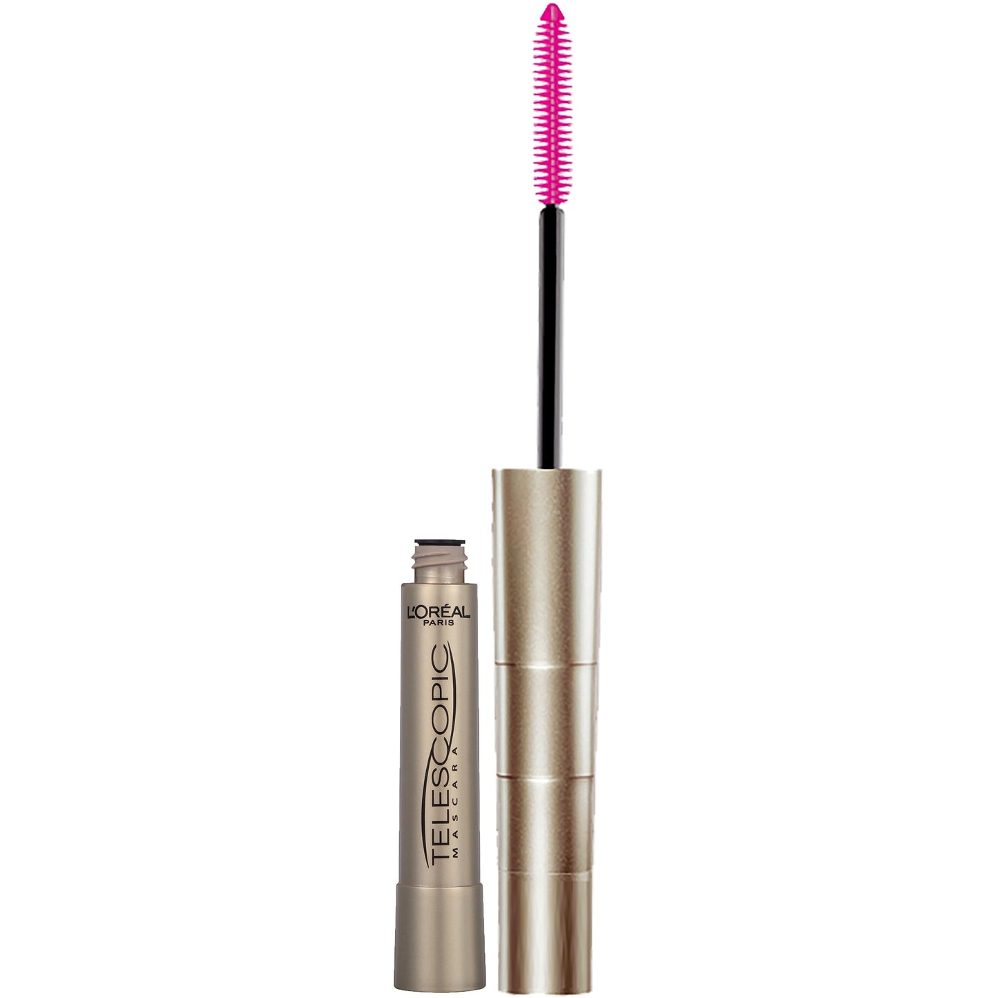 L’Oreal Paris Makeup Original Telescopic Mascara, Separating Mascara Volume and Length Formula, Washable, Black, 0.27 Fl Oz., 1 Count Beauty & Personal Care L'Oreal Paris