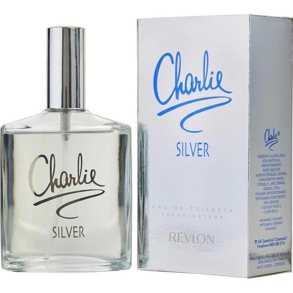 Charlie Silver by Revlon for WomenEau De Toilette Spray, 3.4 Ounce Beauty & Personal Care REVLON
