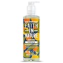Faith In Nature Natural Grapefruit and Orange Hand Wash, Invigorating, Vegan and Cruelty Free, No SLS or Parabens, 400 ml Beauty & Personal Care FAITH IN NATURE