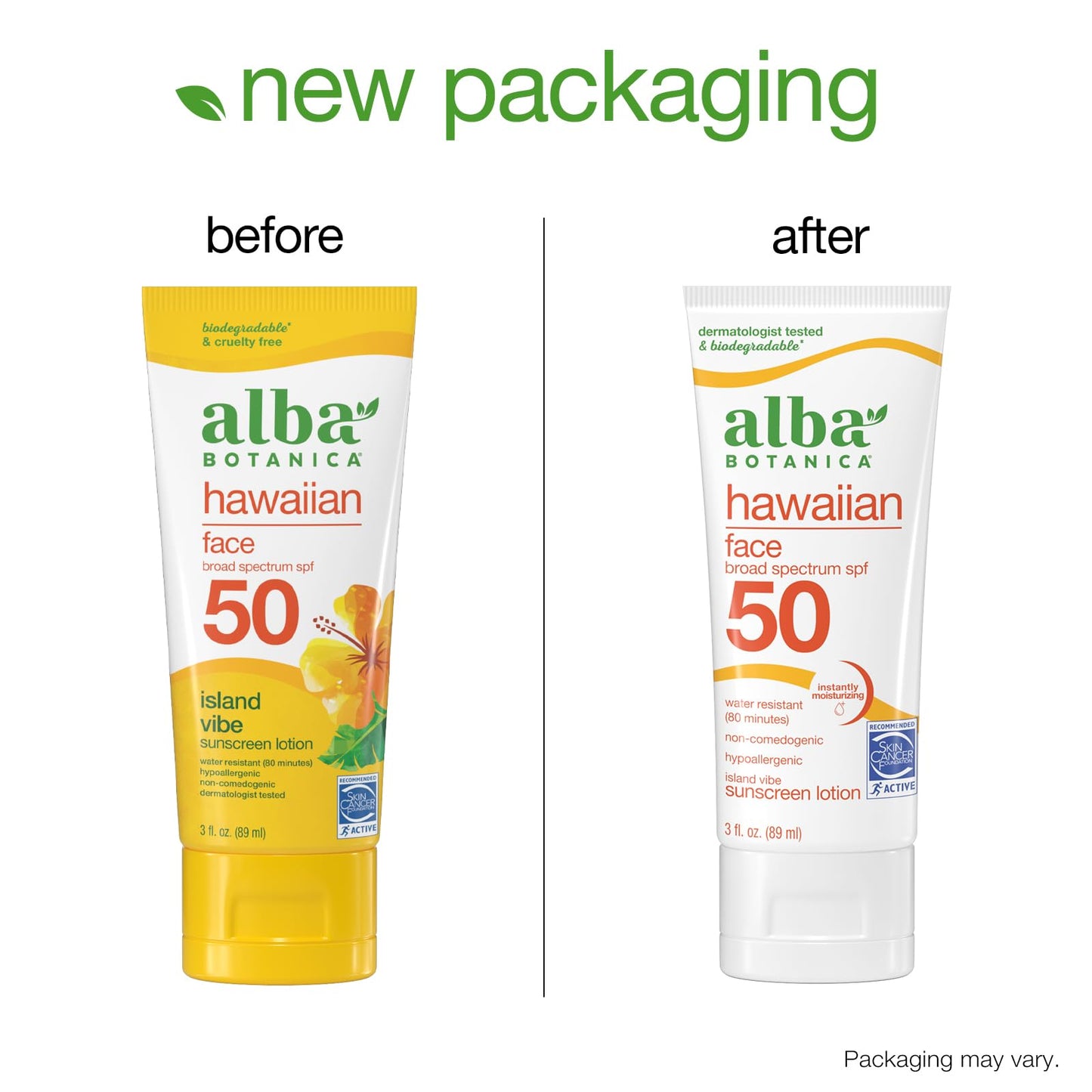 Alba Botanica Sunscreen Lotion, SPF 50, Island Vibe, 3 Oz Beauty & Personal Care Alba Botanica