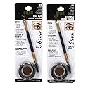 Pack of 2 Milani Stay Put Brow Color, Dark Brown (05) Beauty & Personal Care Milani