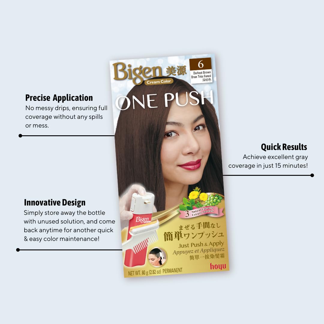 Bigen One Push 4C Cinnamon Brown - 2 Pack Beauty & Personal Care Bigen