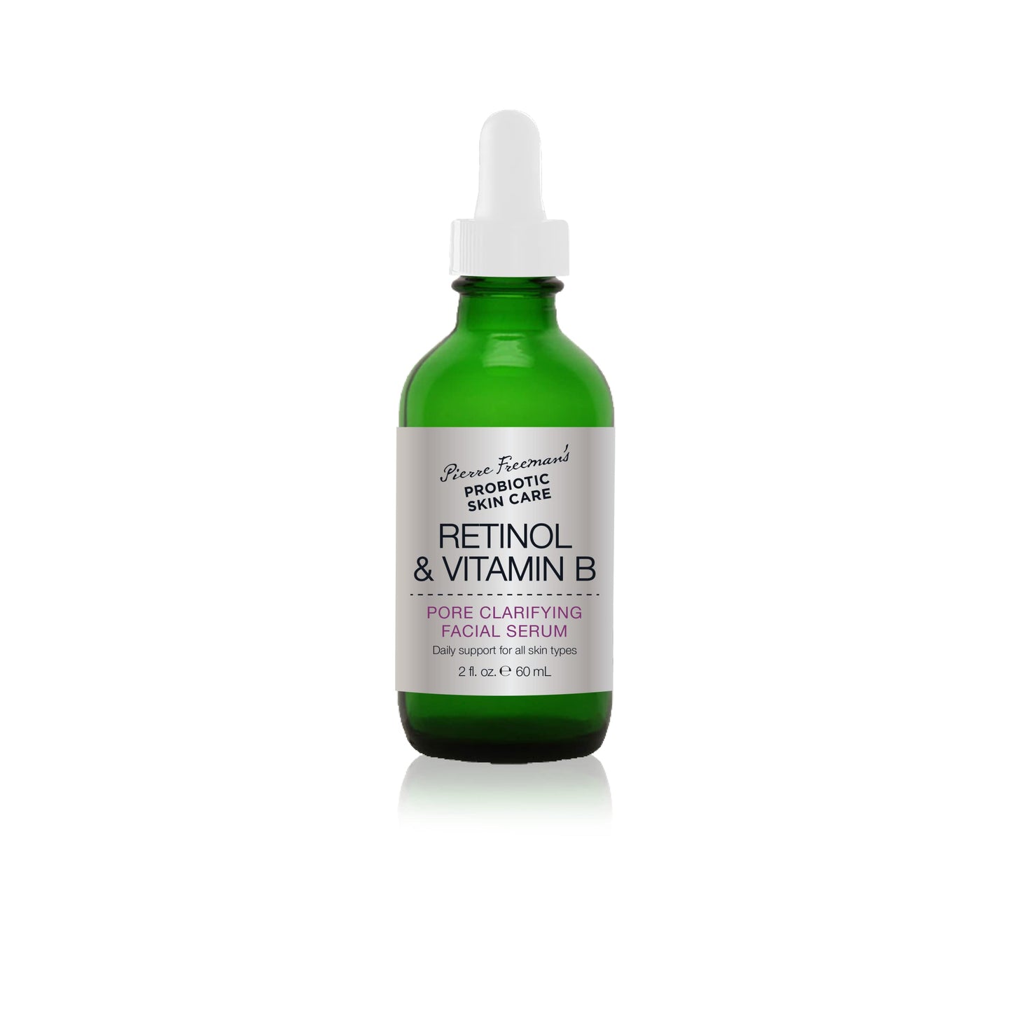 Pierre Freeman's Probiotic Skin Care Retinol & Vitamin B Pore Clarifying Facial Serum, 2 Fluid Ounce Beauty & Personal Care Pierre Freeman's Probiotic Skin Care