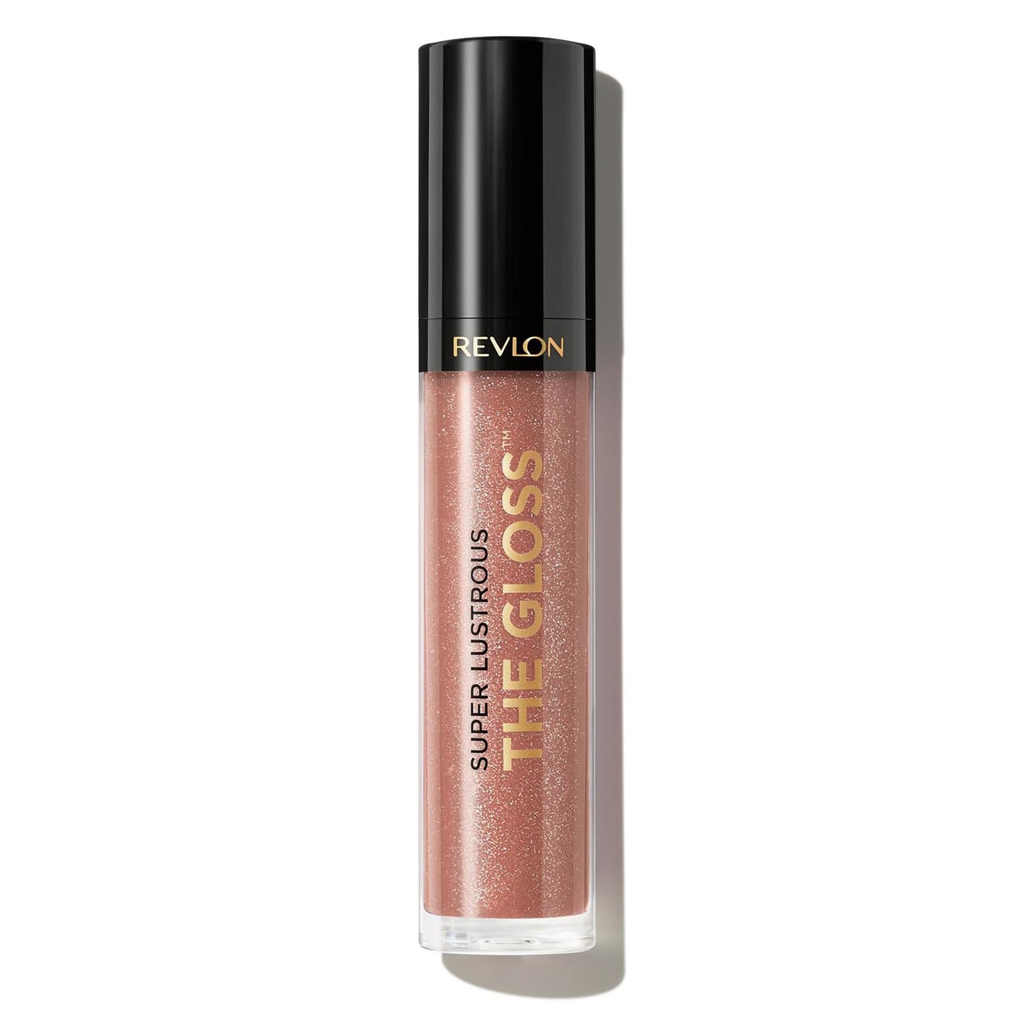 REVLON Lip Gloss, Super Lustrous The Gloss, Non-Sticky, High Shine Finish, 260 Rosy Future Beauty & Personal Care REVLON