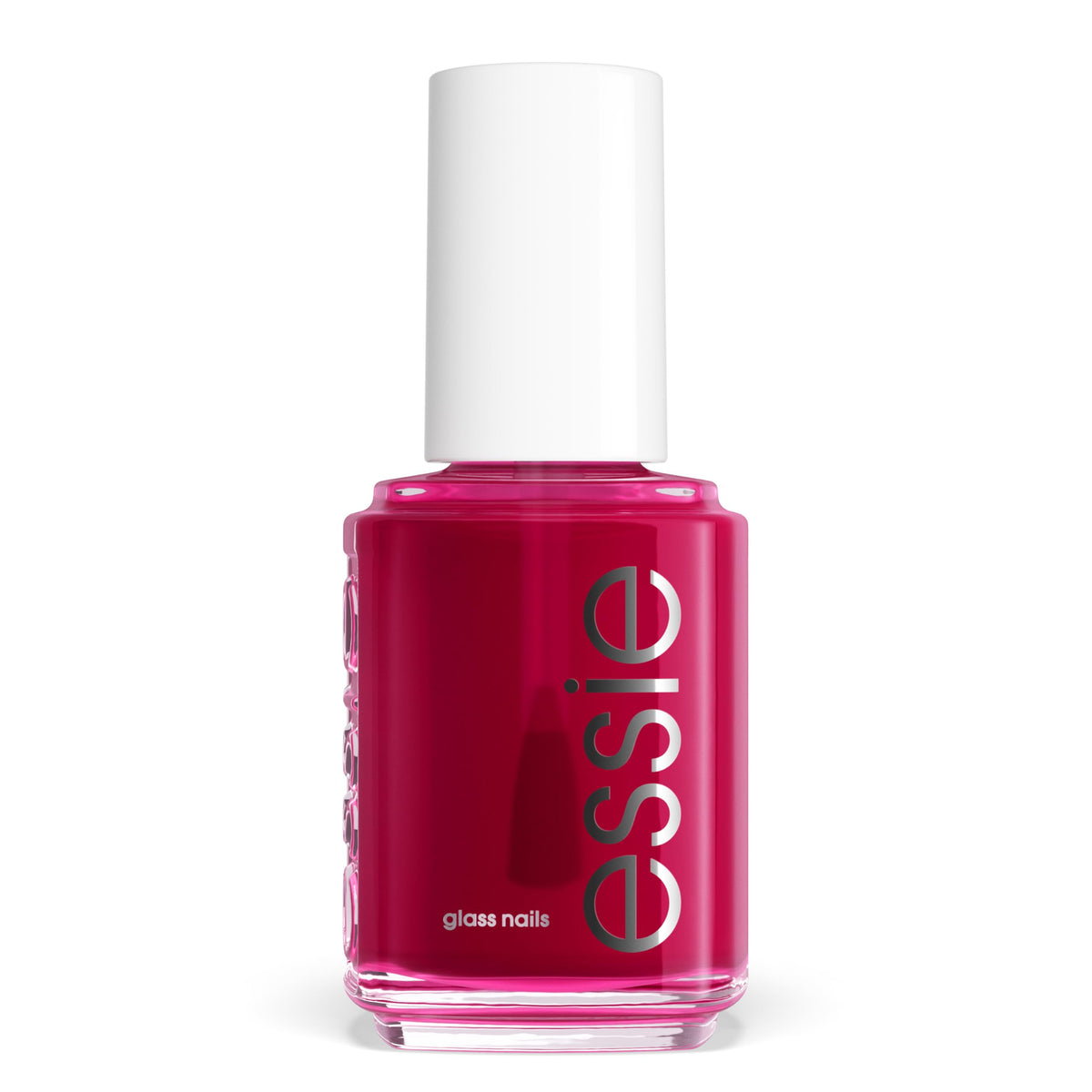 essie Nail Art Studio, Glass Nails, Translucent Fuchsia Nail Polish, Vegan, Highballer, 0.46 fl oz