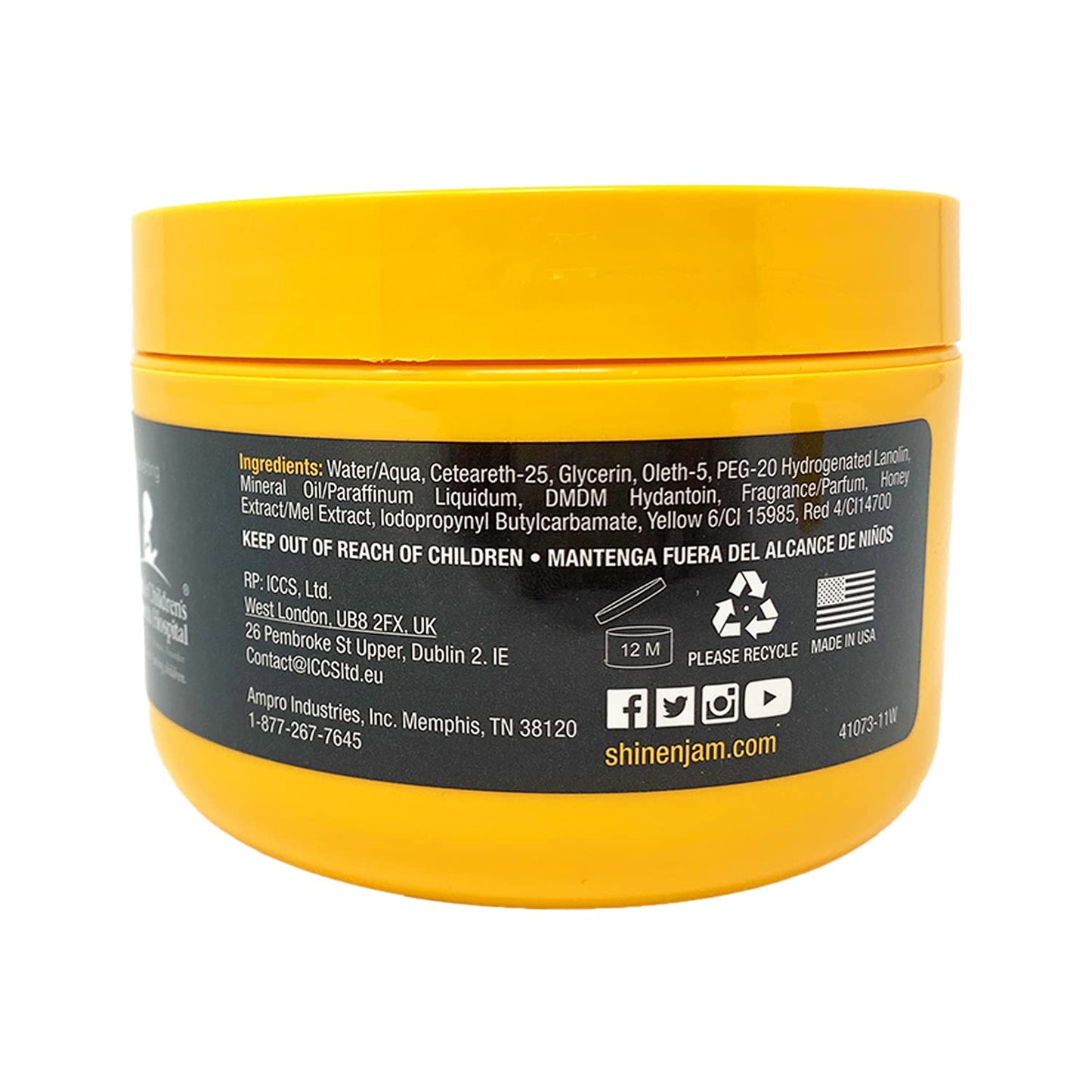 Ampro Shine 'N Jam - Extra Hold 8 oz. (Pack of 6) by Ampro Beauty & Personal Care Shine 'n Jam