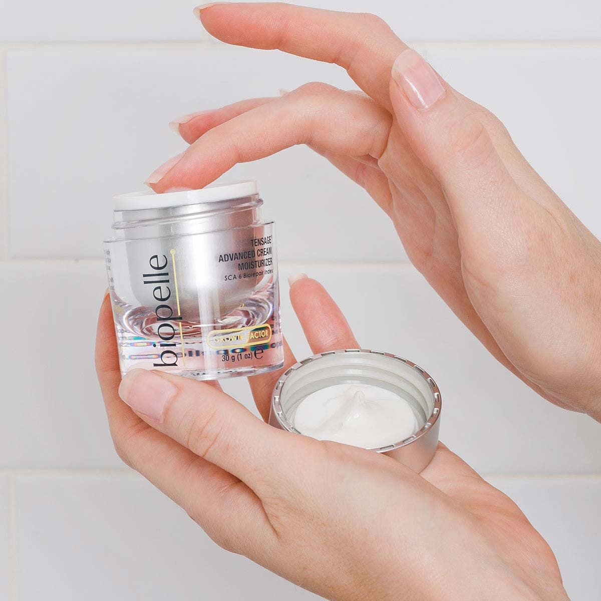 Biopelle Tensage Growth Factor Advanced Moisturizer Face Cream with SCA 6 Biorepair Index, Snail Mucin Moisturizer with Hyaluronic Acid, Antioxidants Beauty & Personal Care biopelle