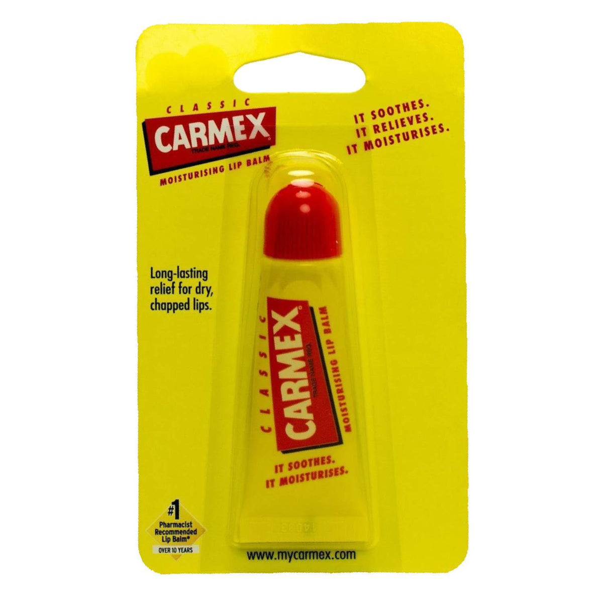 Carmex Classisc Lip Balm Medicated, 0.35 oz., Pack of 12 Beauty and Personal Care Carmex