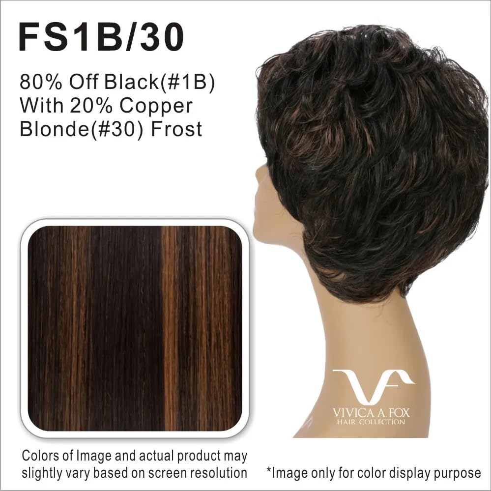 Vivica A. Fox JOLEEN-V Synthetic Fiber, PS Cap Wig in Color FS1B30