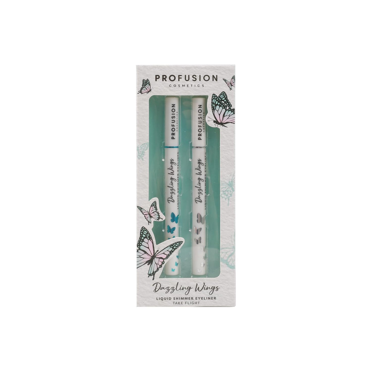 Profusion Cosmetics Empowered Butterfly Dazzling Wings Liquid Shimmer Eyeliner, Quick-dry, Waterproof, Sparkling Linears, Flexible brush for easy Beauty & Personal Care Profusion Cosmetics