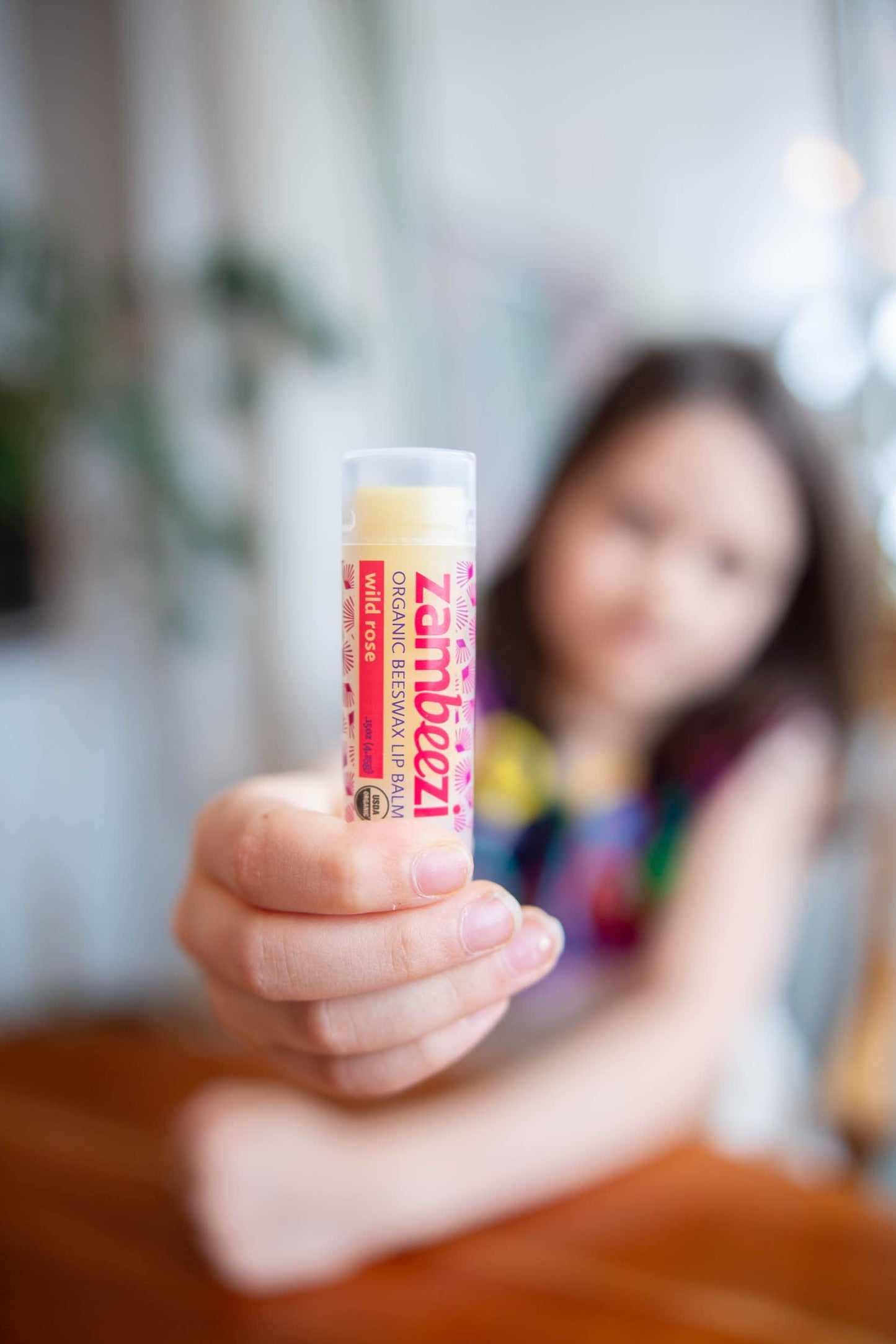 Zambeezi Fair Trade, Organic Beeswax Lip Balm - CORE 4 Pack (Wild Rose, Tangerine, Sweet Basil and Lemongrass) - Ethically Sourced Beauty & Personal Care Zambeezi