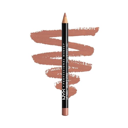 NYX PROFESSIONAL MAKEUP Slim Lip Pencil, Long-Lasting Creamy Lip Liner - Peakaboo Neutral Beauty & Personal Care NYX PROFESSIONAL MAKEUP