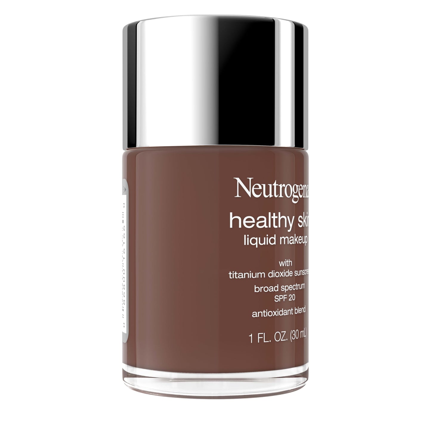 Neutrogena Healthy Skin Liquid Foundation Makeup Broad Spectrum SPF 20 Sunscreen, Medium Coverage, Vit B5, Antioxidants, All Day Wear, Walnut 550C, 1 Beauty & Personal Care Neutrogena