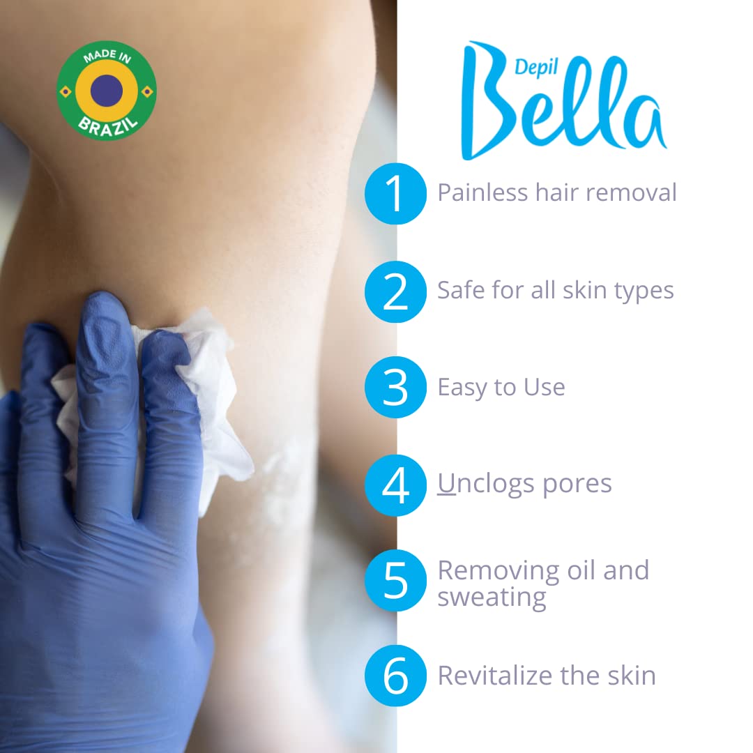Depil Bella Dolomite Powder for Pre and Post Waxing - Body and Facial - 800g Beauty and Personal Care DEPIL BELLA