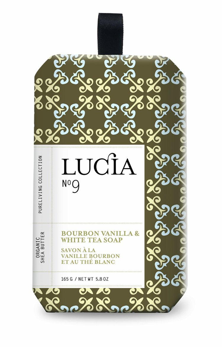 Lucia Soap, Bourbon Vanilla and White Tea, 0.18 Ounce Beauty & Personal Care Lucia