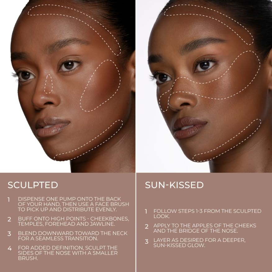 Natasha Denona HY-SCULPT LIQUID BRONZER Serum-Infused Liquid Bronzer - Fling Beauty & Personal Care Natasha Denona