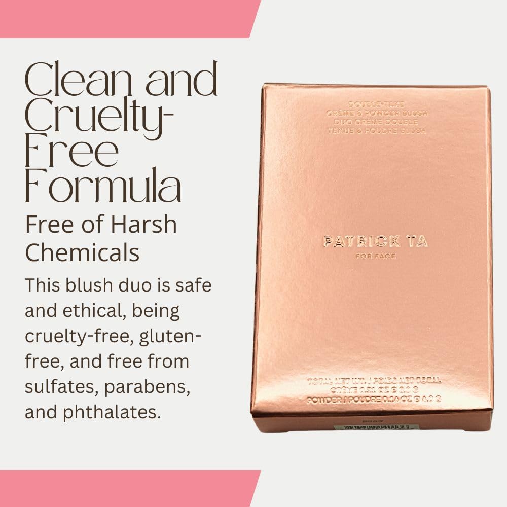 Patrick Ta Major Headlines Double-Take Crème & Powder Blush Duo