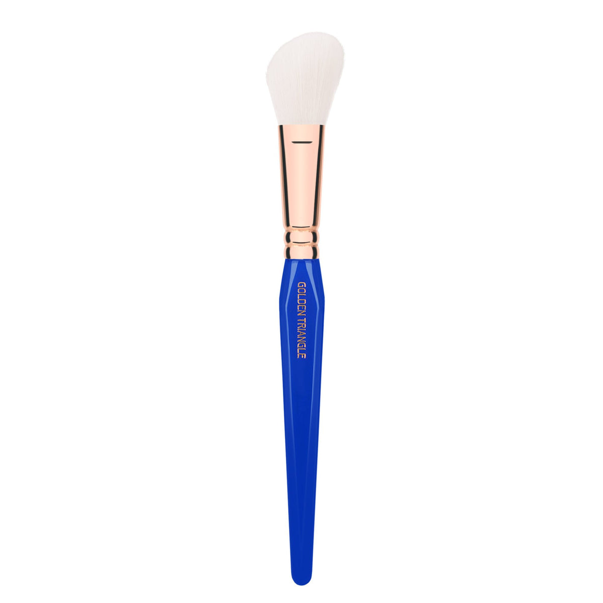 Bdellium Tools Professional Makeup Brush - Golden Triangle 942 Slanted Contour - With All Vegan and Soft Synthetic Fibers, For Adding Dimension