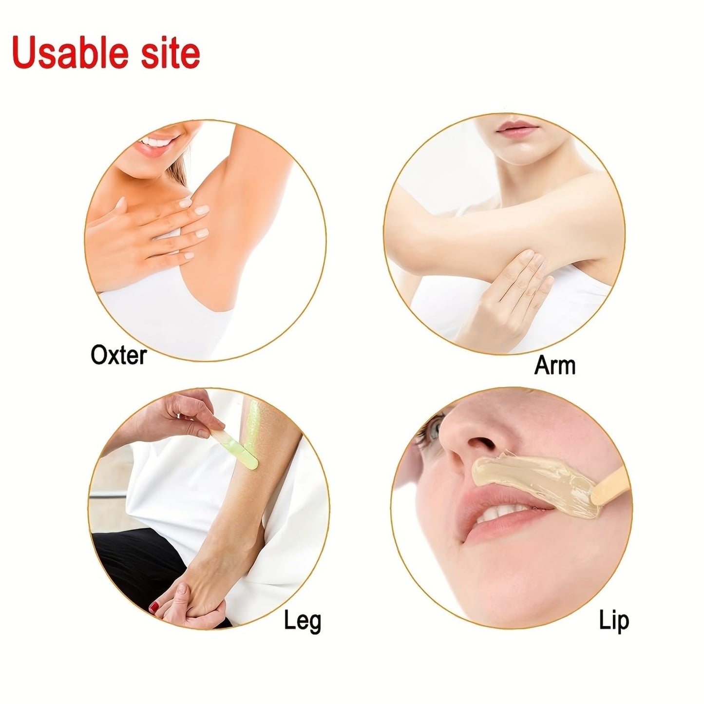 Small Waxing Sticks 500pcs Wooden Waxing Stick Disposable Wax Bean Wiping Tool Hair Removal Beauty Nail Charms(150mm) Beauty and Personal Care Gonehyu