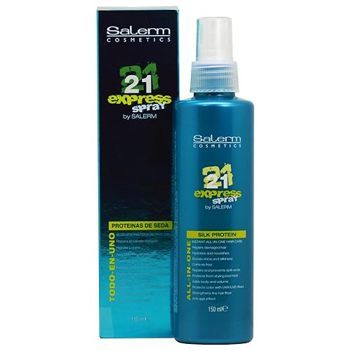 Salerm Cosmetics 21 Express Spray -All-in-one Silk Protein 150 Ml/5.04oz Beauty & Personal Care SALERM