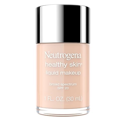 Neutrogena Healthy Skin Liquid Makeup Foundation, Broad Spectrum SPF 20 Sunscreen, Lightweight & Flawless Coverage Foundation with Antioxidant Vitamin Beauty & Personal Care Neutrogena