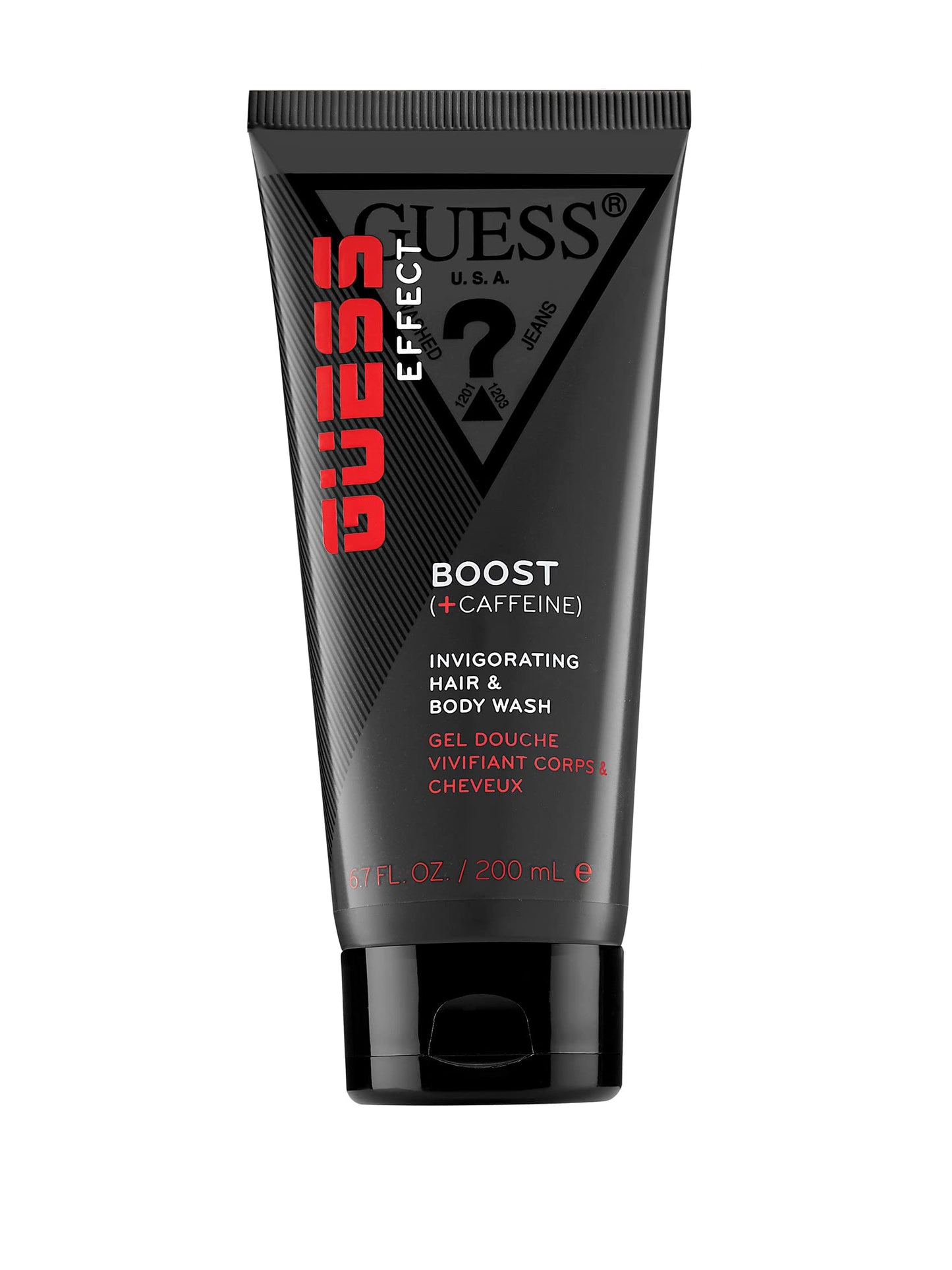 GUESS Effect Grooming BOOST 2-in-1 Hair and Body Wash with Caffeine for Men, 6.7 Fl Oz Beauty & Personal Care GUESS