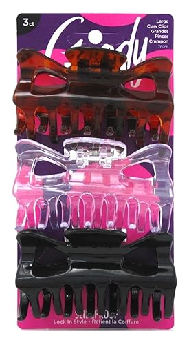 Goody Classics Spider Hair Claw 3 Count (Pack of 3) Beauty & Personal Care GOODY