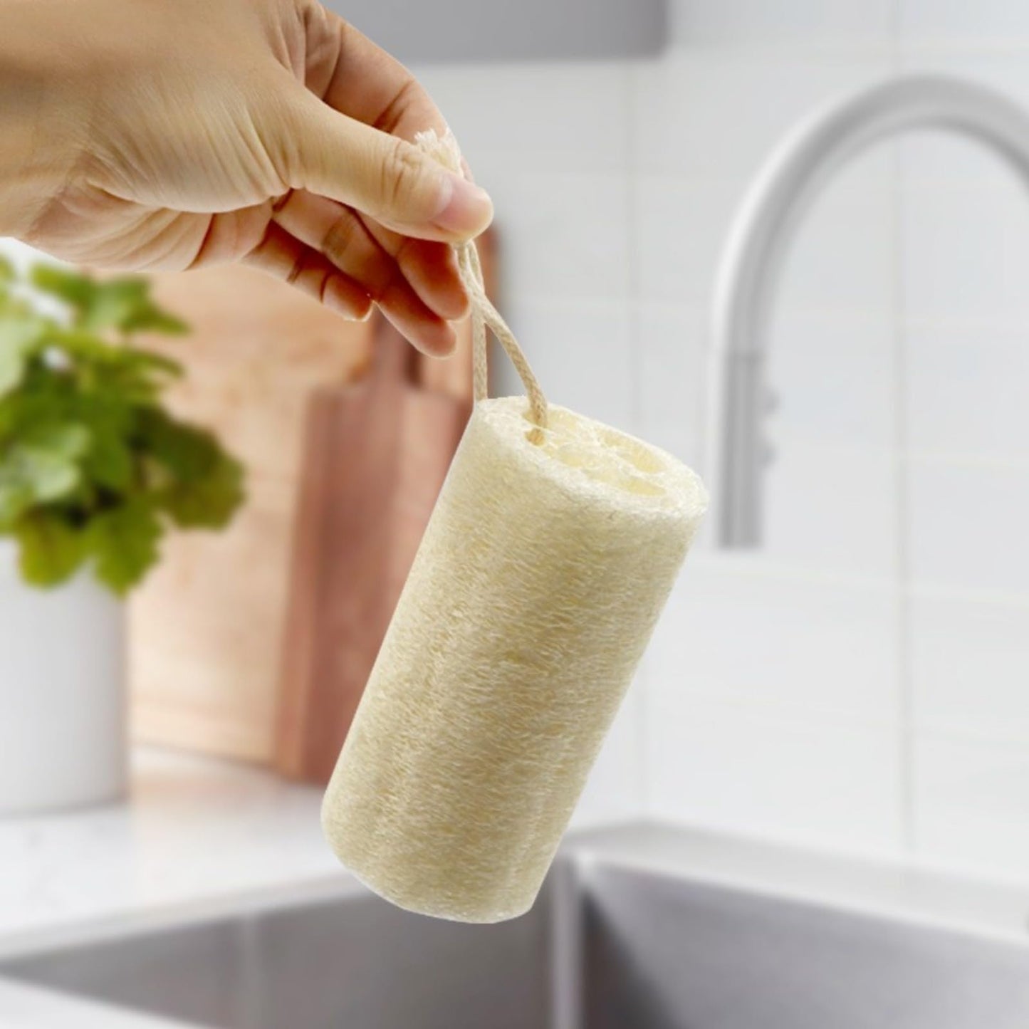 Natural Loofah Net Cleaning Brush Beauty and Personal Care CLIJTAITS