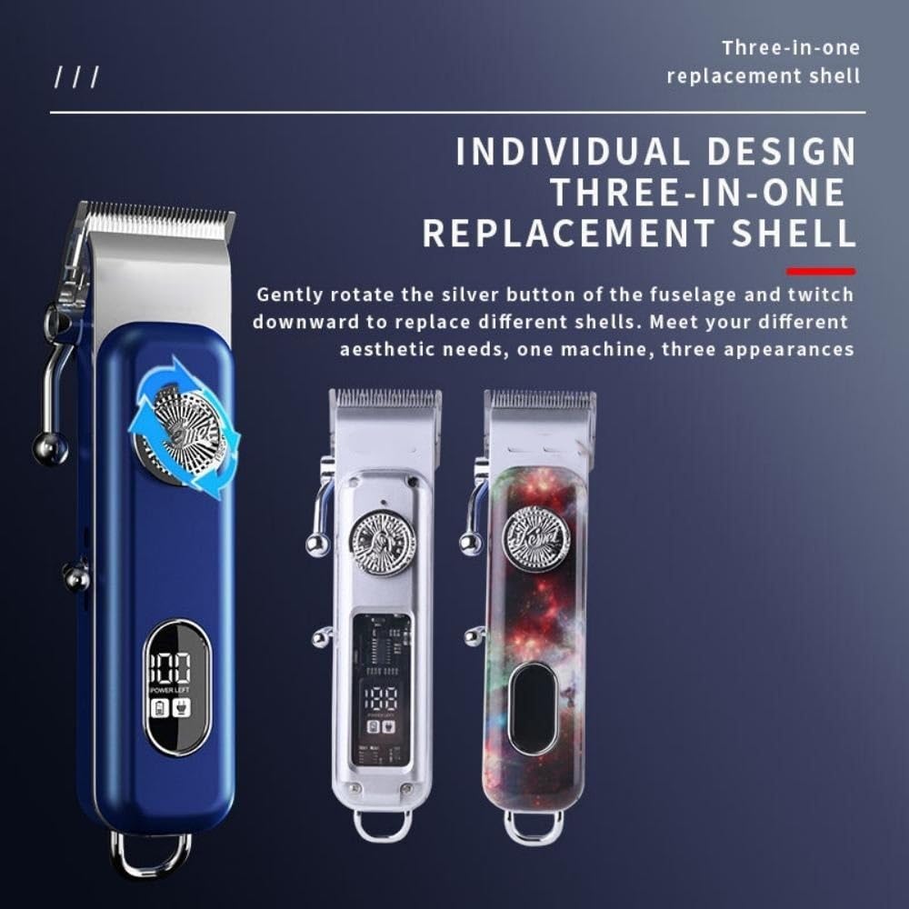 HEYLZBKCF Mens Hair Clippers Professional Trimmer Machine Adjustable Men's Electric Clipper USB Rechargeable Barber Beauty and Personal Care HEYLZBKCF
