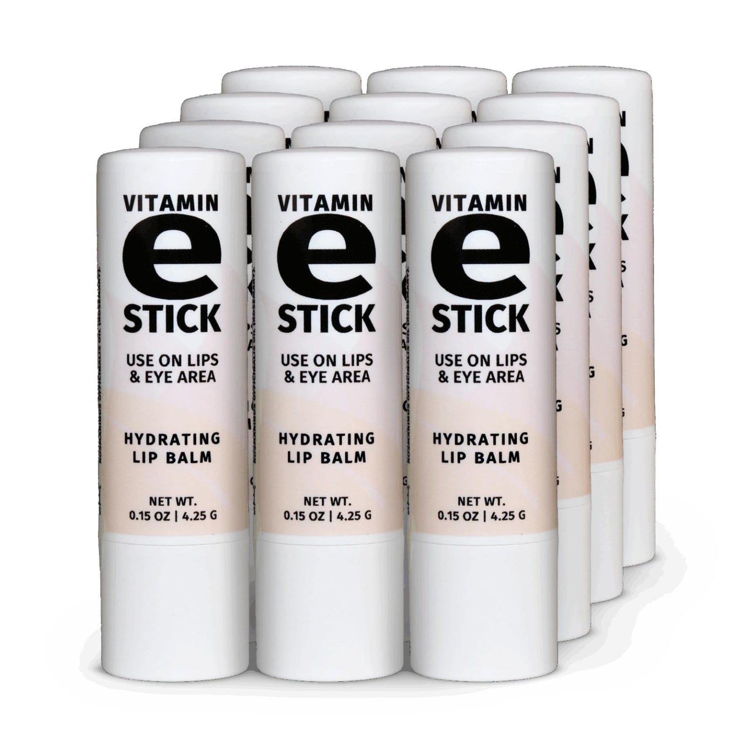 Reviva Labs Vitamin E Stick - Hydrating Lip Balm for Chapped Lips & Under Eye Care - Moisturizing with Beeswax, Shea Butter & Allantoin - Vitamin E Beauty & Personal Care Reviva Labs