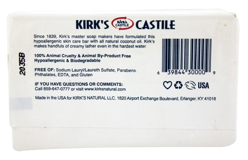 Kirk's Castile Original Travel Size Soap,1.13 Oz (Pack of 1) Beauty & Personal Care Kirk's