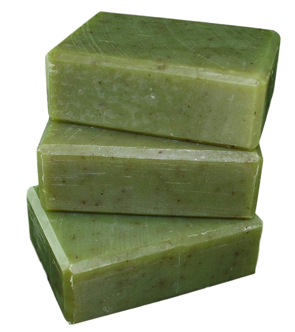 Traverse Bay Bath and Body- All natural handmade cold process bar soap, Eucalyptus and Peppermint, made in the USA, essential oils. 3 bar pack 15 + Beauty & Personal Care Traverse Bay Bath and Body