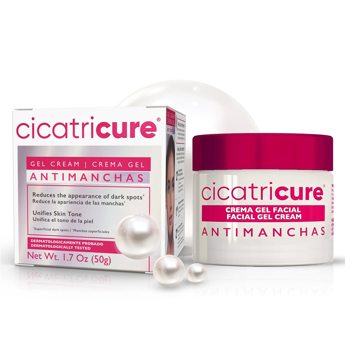 Cicatricure Antimanchas Brightening Face Moisturizer, Results in 4 weeks, Faded Cream for Dark Spots with Tranexamic Acid, Boosts Glow & Radiance Beauty & Personal Care Cicatricure