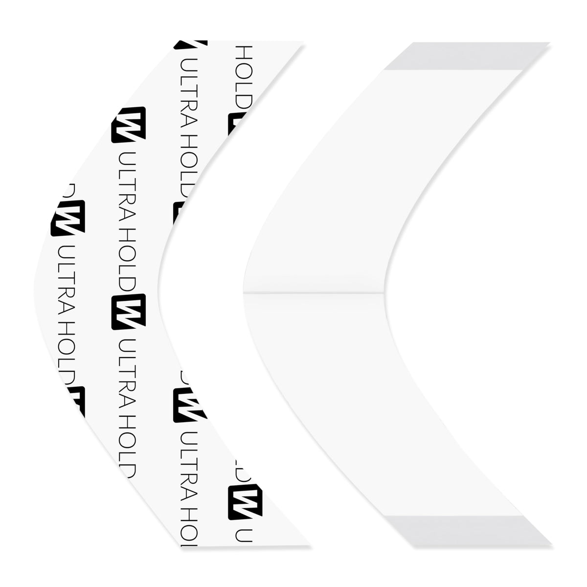 Walker Tape Ultra Hold A Contour Adhesive Strips, Strong Double Sided Wig Tape Tabs for Lace Systems and Tape in Hair Extensions Human Hair, Long