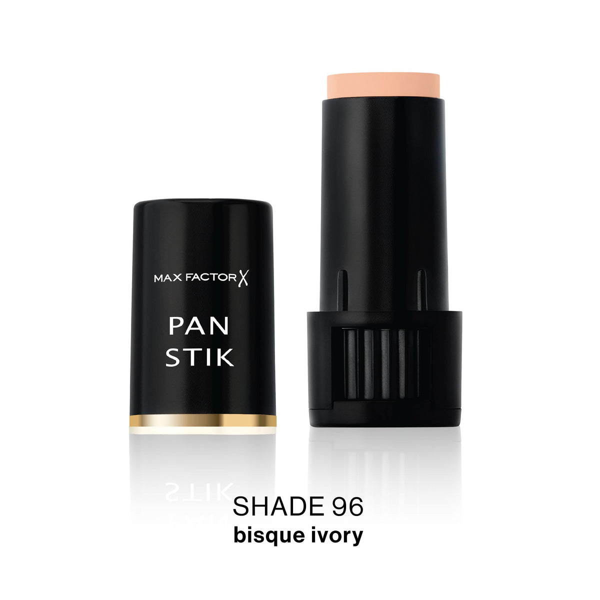 Max Factor Panstik No. 96 Foundation, Bisque Ivory , 0.4 OZ