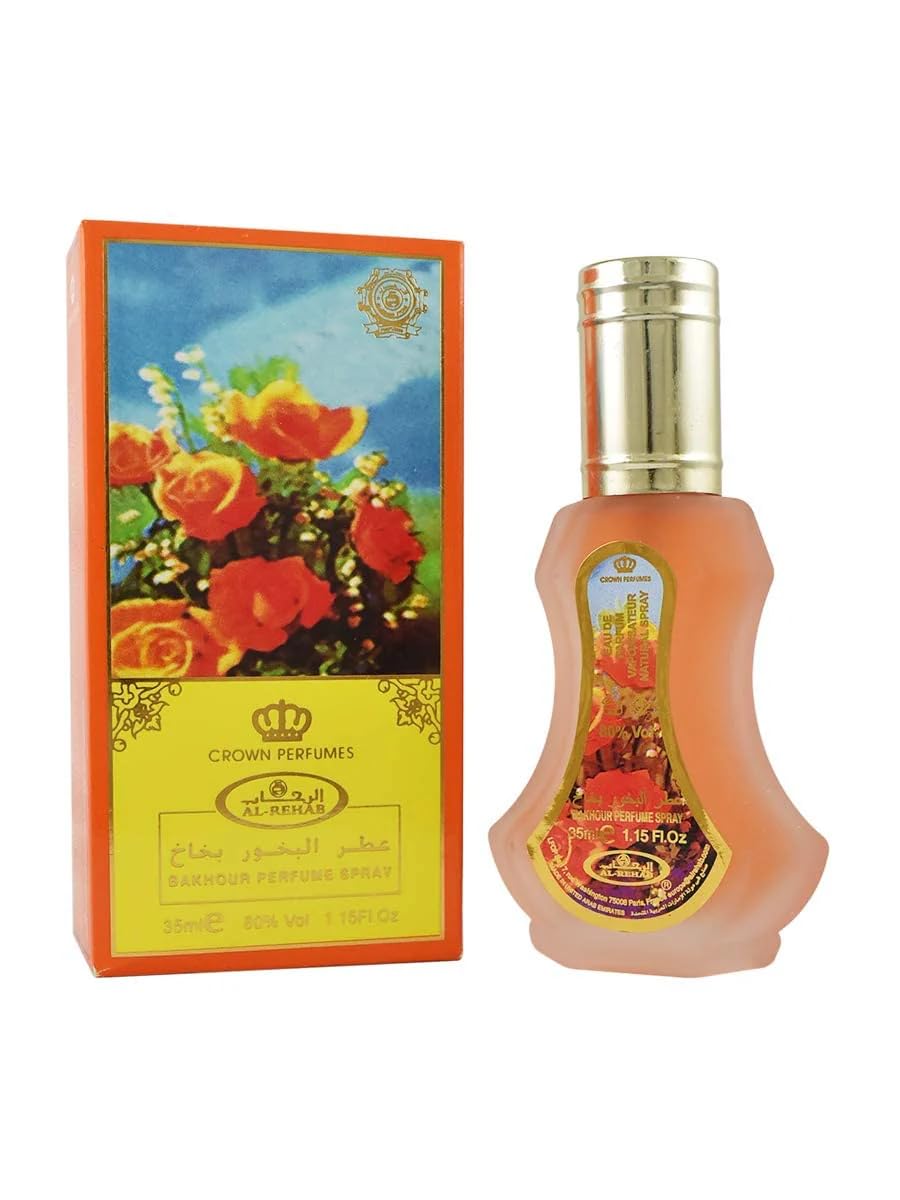 Al Rehab Bakhour Eau de Parfum Spray for Unisex, 1.15 Ounce Beauty & Personal Care Al-Rehab