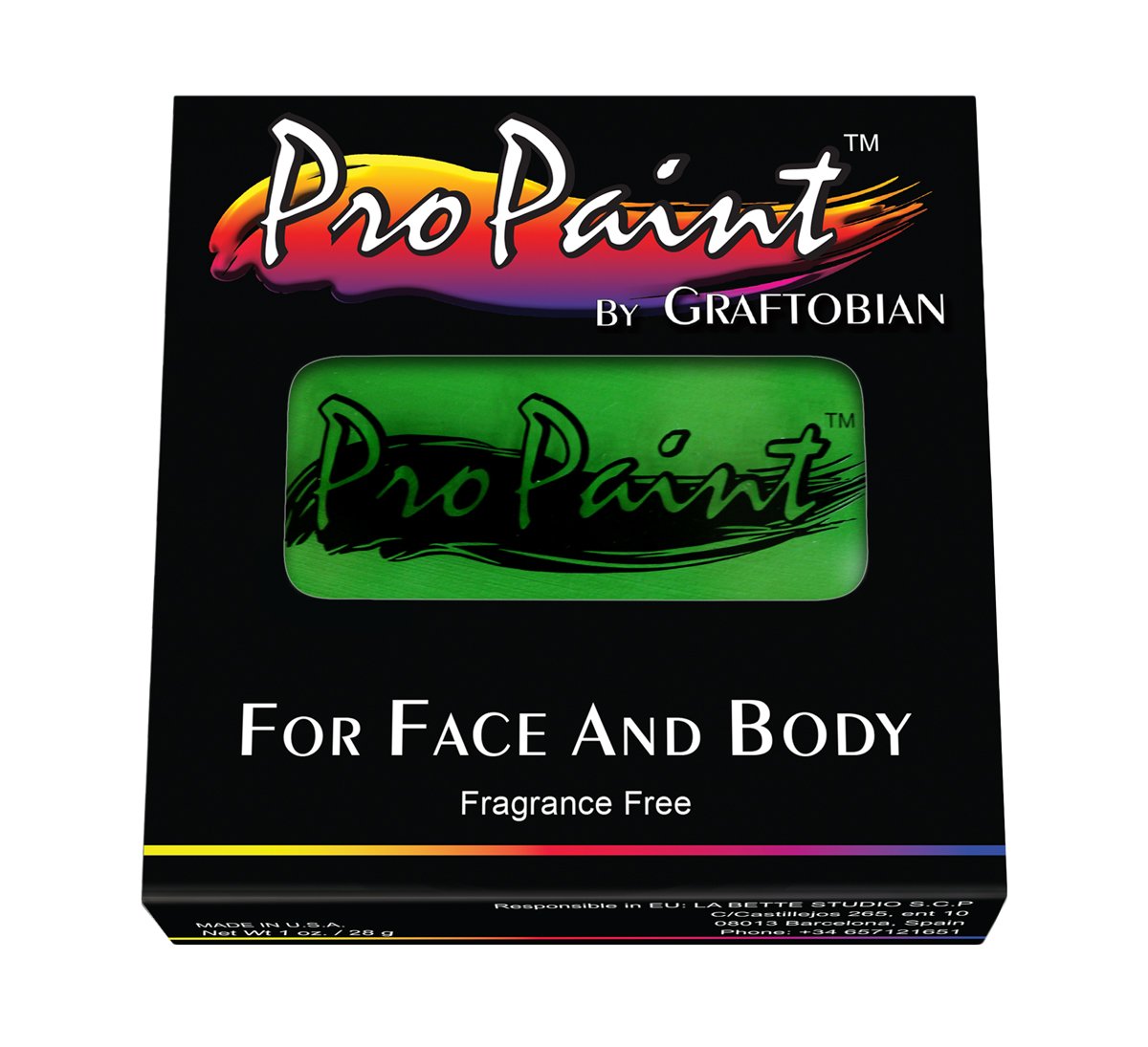 Graftobian ProPaint - Mantis Green (30 ml) Beauty & Personal Care Graftobian