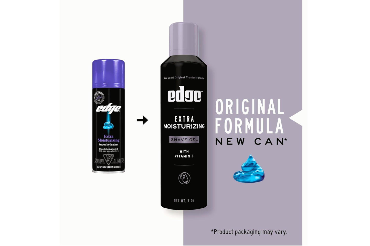 edge Extra Moisturizing with Vitamin E Shave Gel 7 oz (Pack of 6) Beauty and Personal Care edge