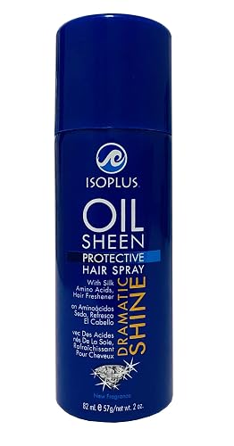 Isoplus Oil Sheen Hairspray Regular 2 Oz,Pack of 3 Beauty & Personal Care Isoplus