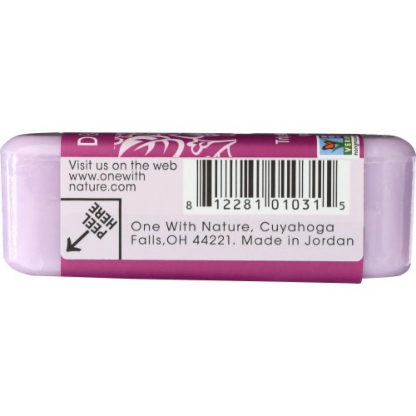 One With Nature Dead Sea Bar Soap Lilac 7 Oz Beauty & Personal Care One With Nature