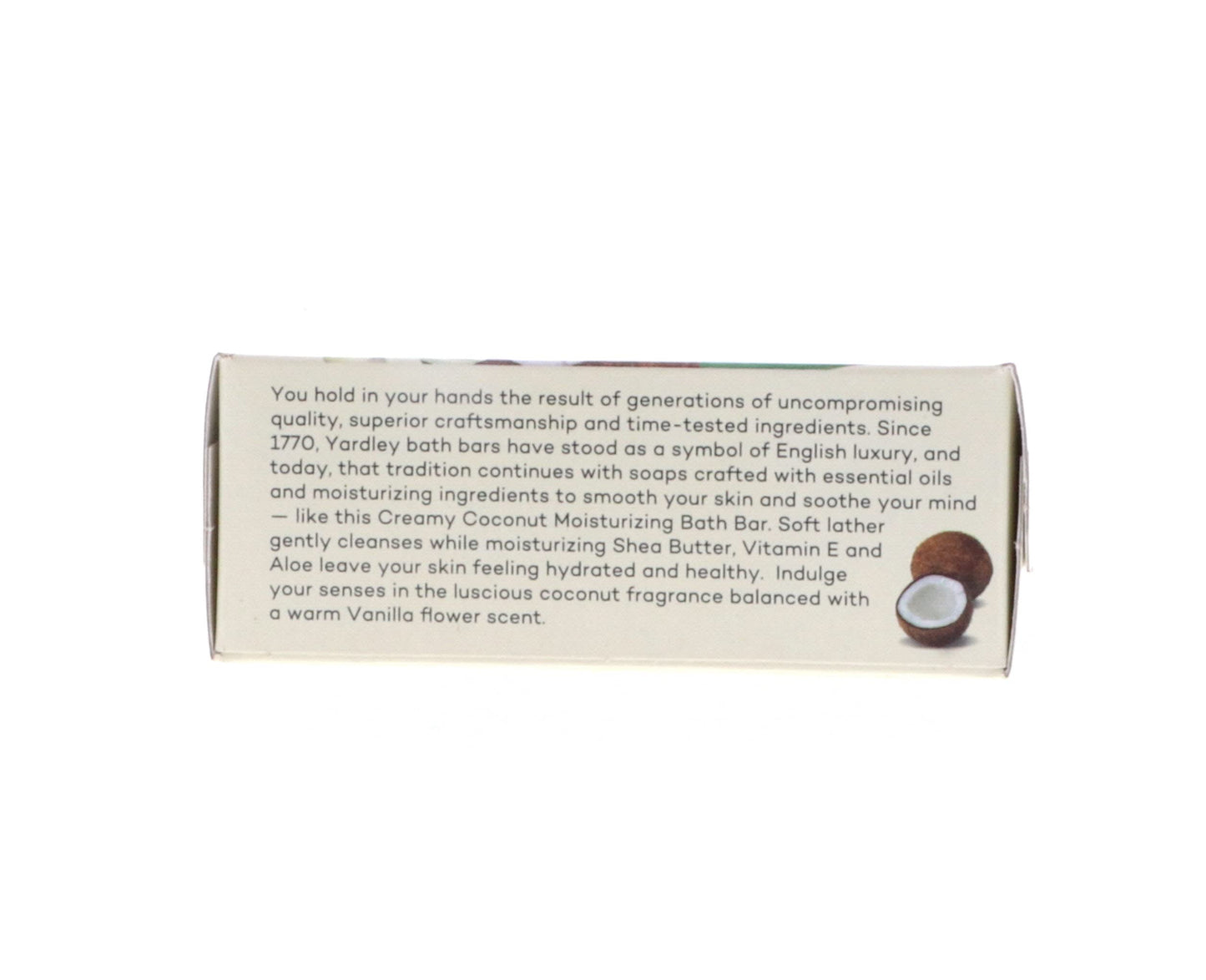 Yardley Creamy Coconut Bath Bar, 4.25 oz Pack of 8 Beauty & Personal Care Yardley