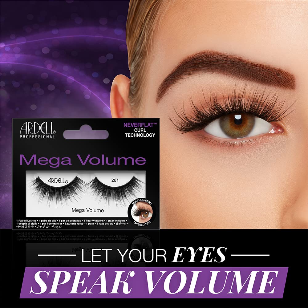 Ardell Mega Volume 261 False Lashes, 1 pair Beauty & Personal Care Ardell