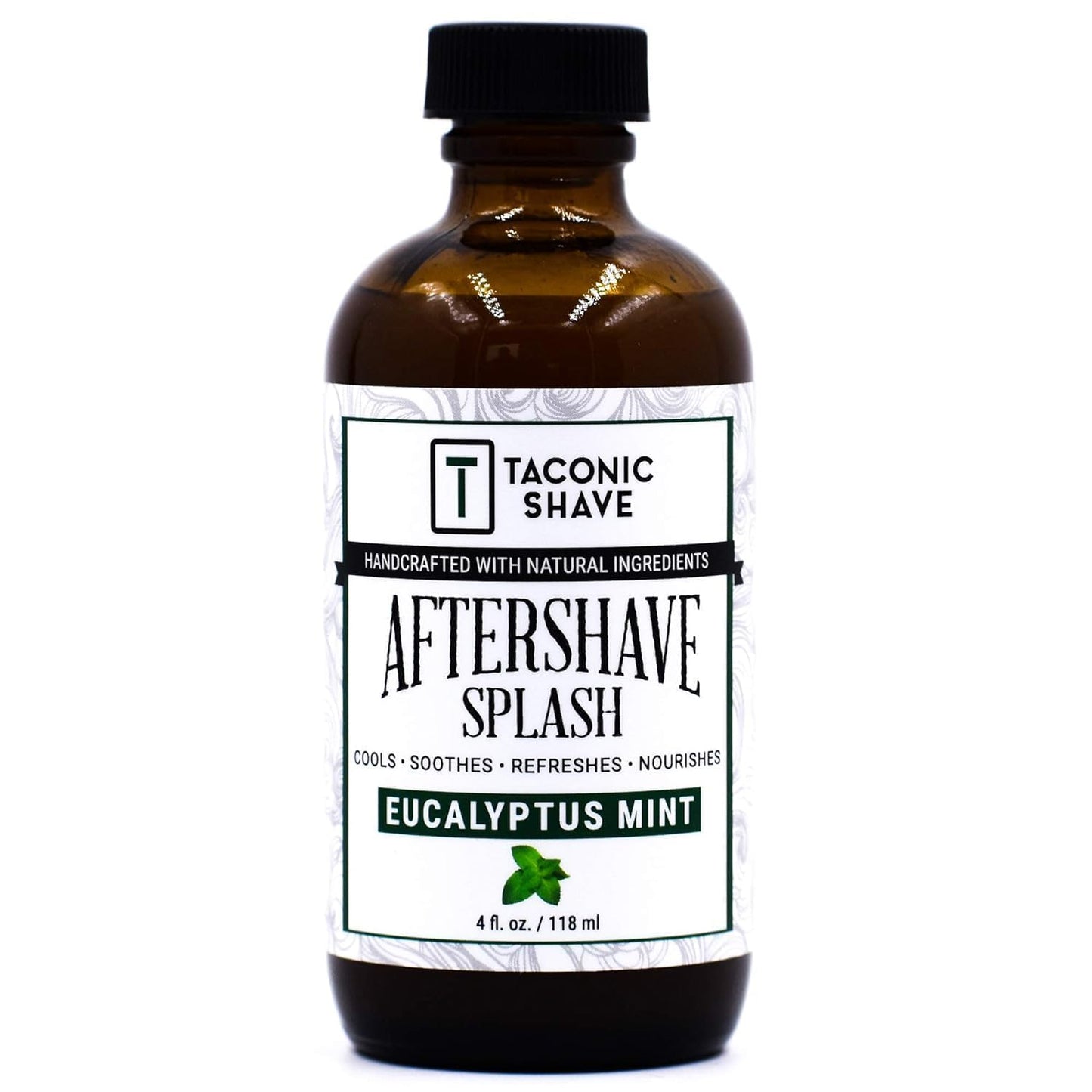 Taconic Shave Eucalyptus Mint Aftershave Splash - Refreshing, Alcohol-Free Men’s After Shave - Tones & Cools Skin Naturally - 4 oz USA Made Beauty and Personal Care Taconic Shave