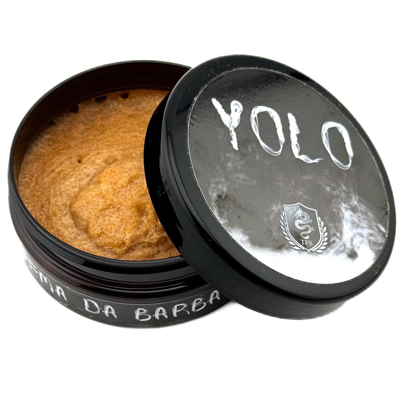 TFS Torino Yolo Shaving Cream 150 ml - Mango & Shea Butter Formula with Argan & Castor Oil - Smoky Tea & Tobacco Fragrance - Protective & Moisturizing Beauty and Personal Care TCHEON FUNG SING