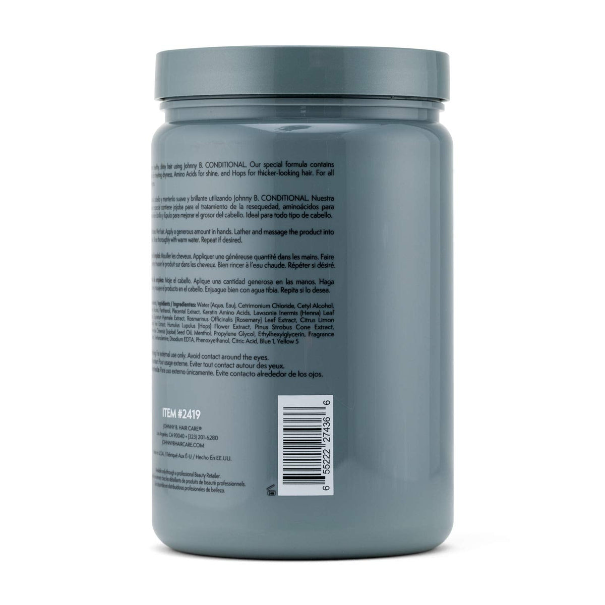 JOHNNY B. Conditional Conditioner 32 oz. Beauty & Personal Care JOHNNY B.