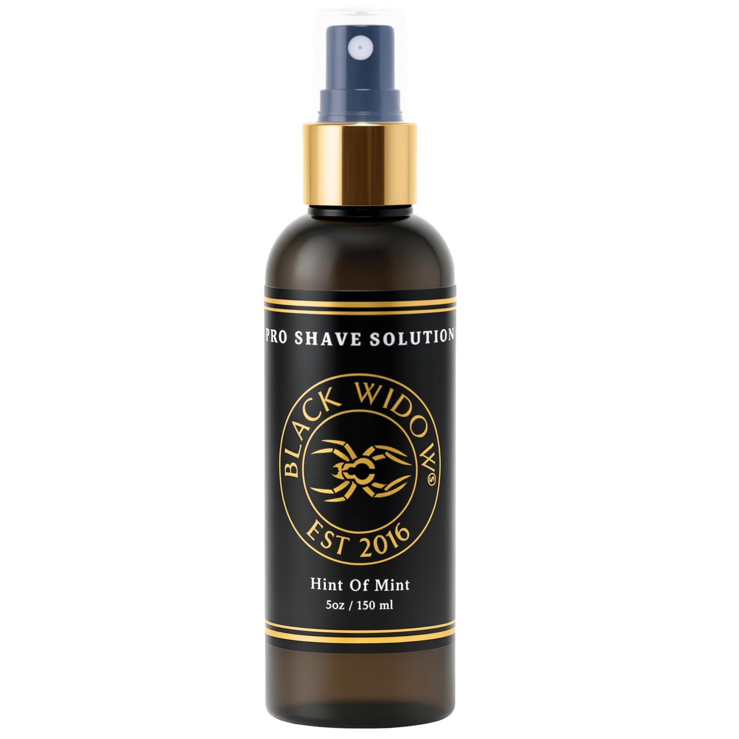 Black Widow Pro Shave Solution - No-Mess Shave Spray Lotion with Hint of Mint, Hydrating Slick Shaving Lotion for Men & Women, Reduces Razor Burn Beauty and Personal Care BLACK WIDOW