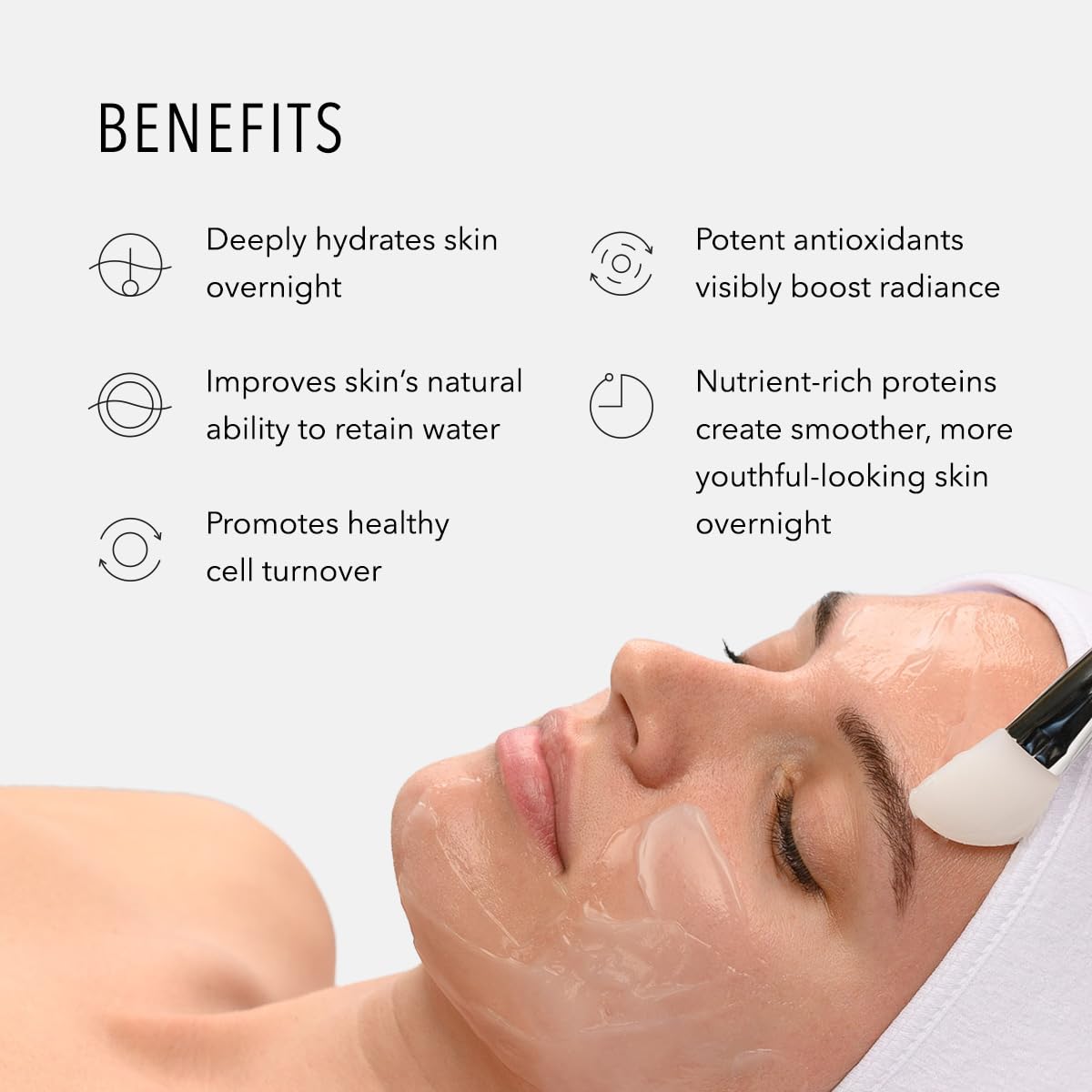 HydroPeptide Hydro-Lock Sleep Mask, Royal Peptide Treatment and Hydrates the Skin, 2.5 Ounce Beauty & Personal Care HydroPeptide