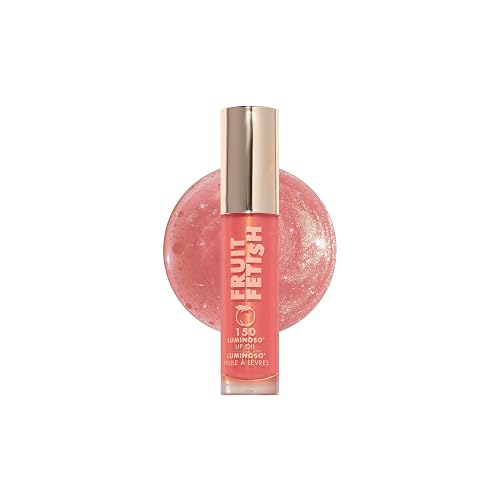 Milani Fruit Fetish Lip Oil, Tinted Lip Gloss & Hydrating Lip Oil Treatment, Moisturizing Non Sticky Clear Shine, High Shine Lip Balm for Dry Lips Beauty & Personal Care Milani