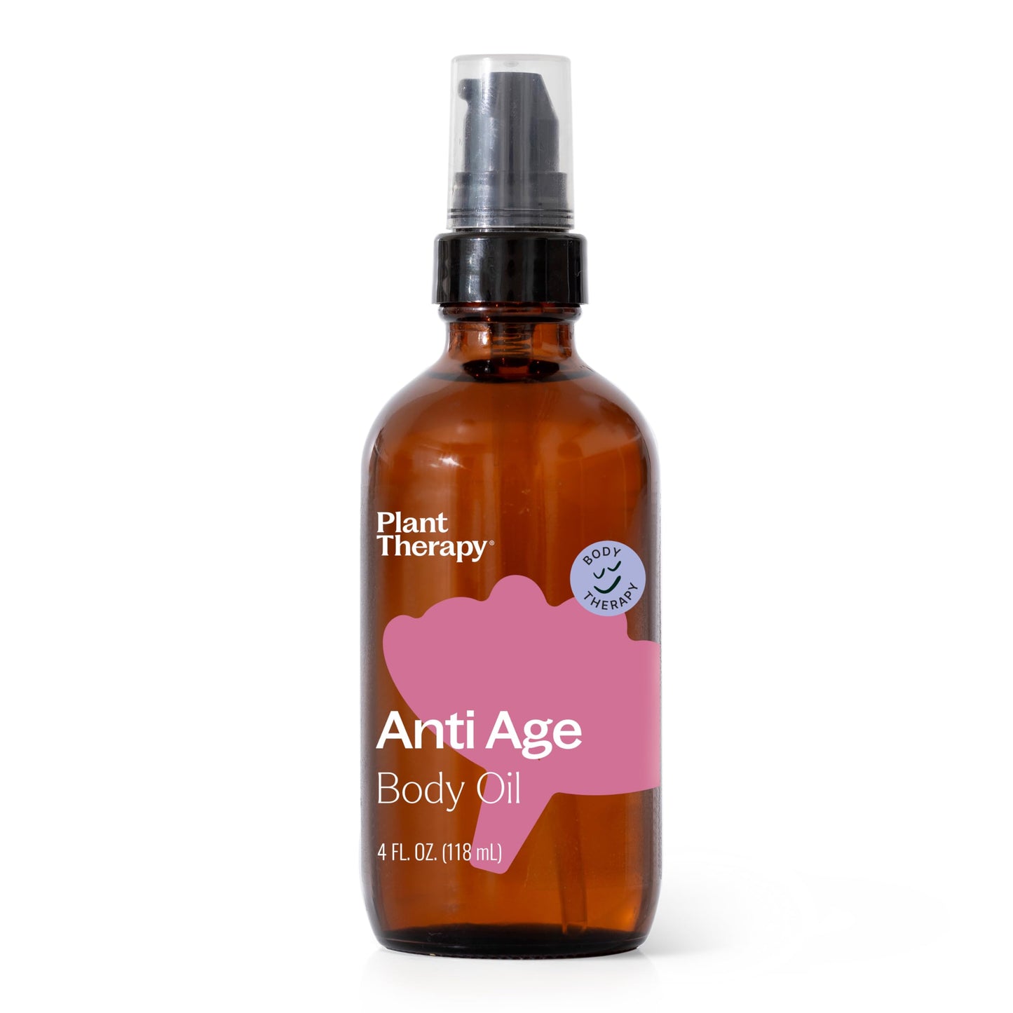 Plant Therapy Anti Age Body Oil 4 oz Locks in Moisture for Supple, Radiant Looking Skin, Helps Reduce the Appearance of Fine Lines, Made Beauty & Personal Care Plant Therapy