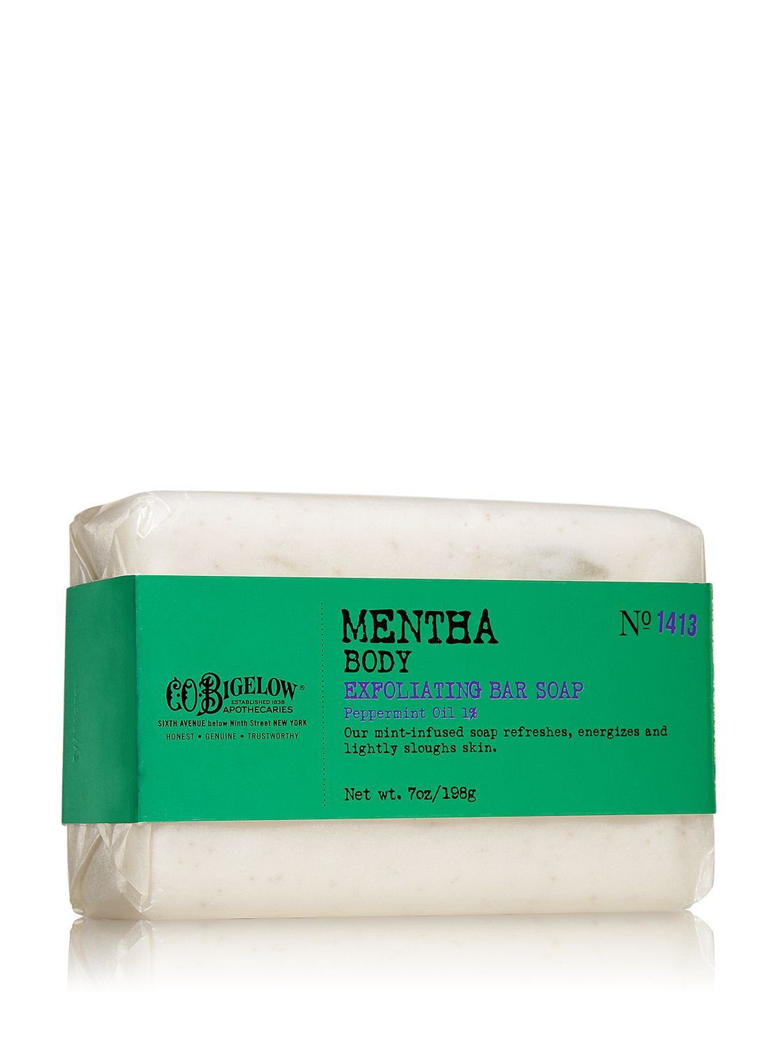 Lot of 3 C.O. Bigelow Mentha Body Exfoliating Bar Soap 7.0 oz Beauty & Personal Care Bath & Body Works